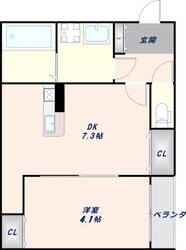 布施駅 徒歩8分 3階の物件間取画像